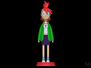 Frankie Foster - Fosters Home For Imaginary Friends 3D Print Model
