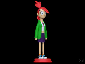 Frankie Foster - Fosters Home For Imaginary Friends 3D Print Model