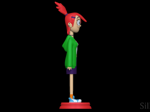 Frankie Foster - Fosters Home For Imaginary Friends Model Cetak 3D