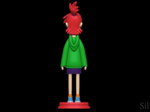 Frankie Foster - Fosters Home For Imaginary Friends Model Cetak 3D