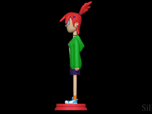 Frankie Foster - Fosters Home For Imaginary Friends Model Cetak 3D