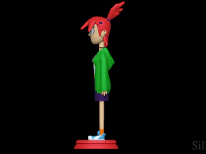 Frankie Foster - Fosters Home For Imaginary Friends 3D Print Model