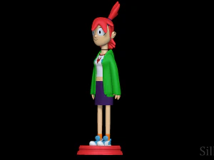 Frankie Foster - Fosters Home For Imaginary Friends 3D Print Model