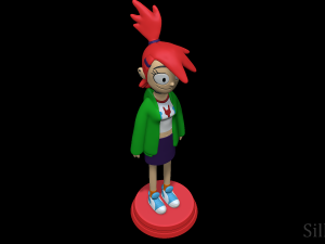 Frankie Foster - Fosters Home For Imaginary Friends Model Cetak 3D