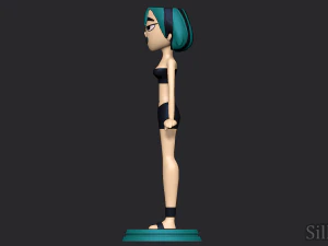 Gwen Swimsuit - Total Drama 3D Print Model