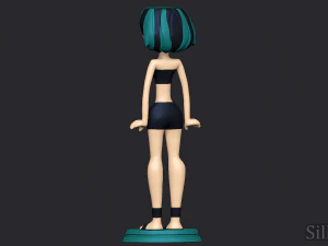 Gwen Swimsuit - Total Drama 3D Print Model