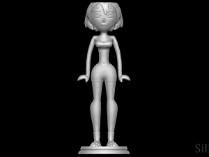 Gwen Swimsuit - Total Drama 3D Print Model
