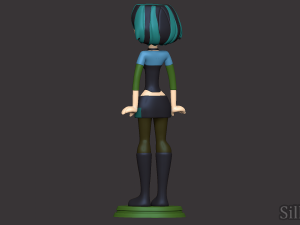 Gwen - Total Drama 3D-printmodel