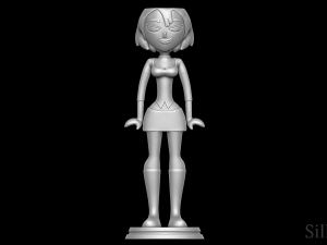 Gwen - Total Drama 3D-printmodel