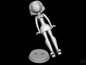 Gwen - Total Drama 3D-printmodel