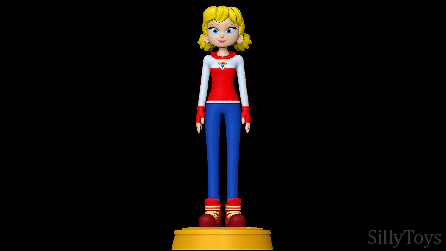 Penny - Inspector Gadget 2015 3D Print Model .c4d .max .obj .3ds .fbx .stl .blend