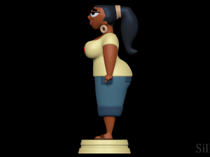 LeShawna - Total Drama 3Dプリントモデル