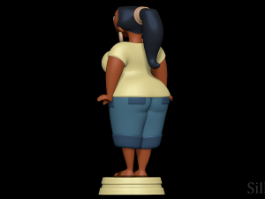 LeShawna - Total Drama 3Dプリントモデル