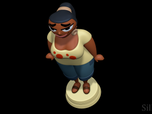 LeShawna - Total Drama 3Dプリントモデル