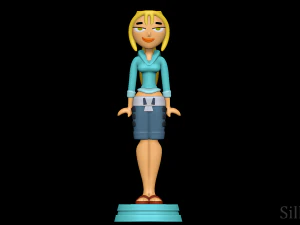 Bridgette &ndash; Totalna Porażka Model do druku 3D