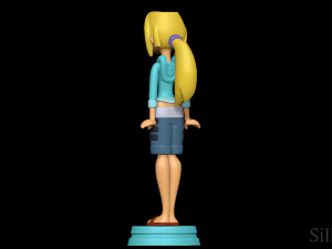 Bridgette - Total Drama 3D Print Model
