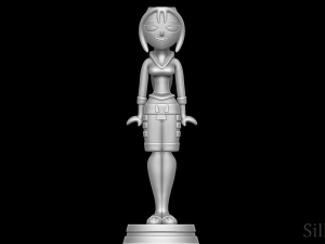 Bridgette - Total Drama 3Dプリントモデル