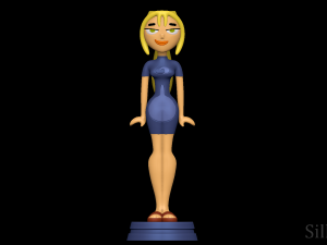 Bridgette Swimsuit - Total Drama 3D Print Model