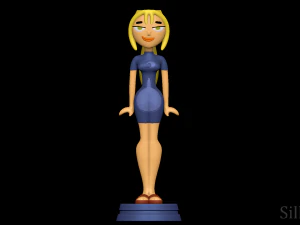 Str&oacute;j kąpielowy Bridgette - Totalna Porażka Model do druku 3D