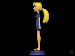 Bridgette Swimsuit - Total Drama 3D-printmodel