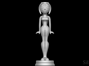 Bridgette Swimsuit - Total Drama 3D-printmodel