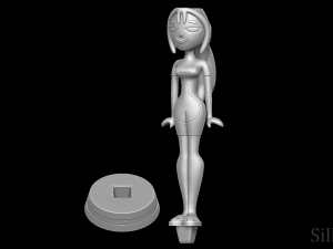 Bridgette Swimsuit - Total Drama 3D-printmodel