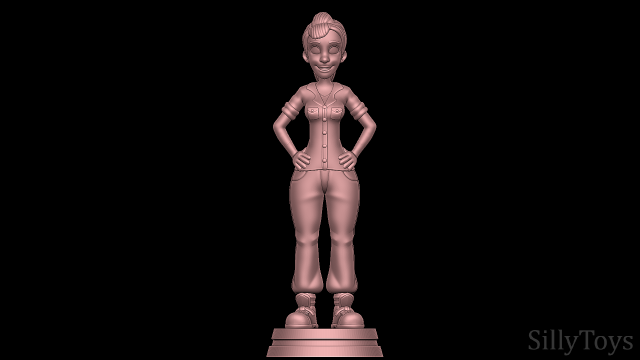 Vita - Dragon Rider Modelo de Impressão 3D .c4d .max .obj .3ds .fbx .stl .blend 