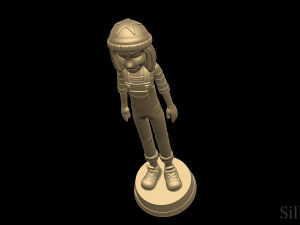 Guinevere - Dragon Rider 3D Принт Модель