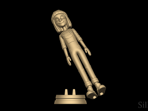 Guinevere - Dragon Rider 3D Принт Модель