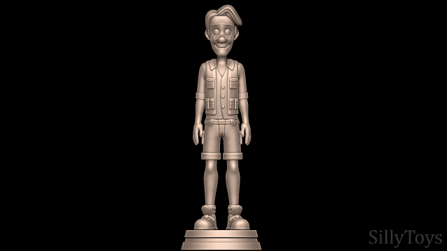 Professor Greenbloom - Dragon Rider 3D Baskı Modeli .c4d .max .obj .3ds .fbx .stl .blend 