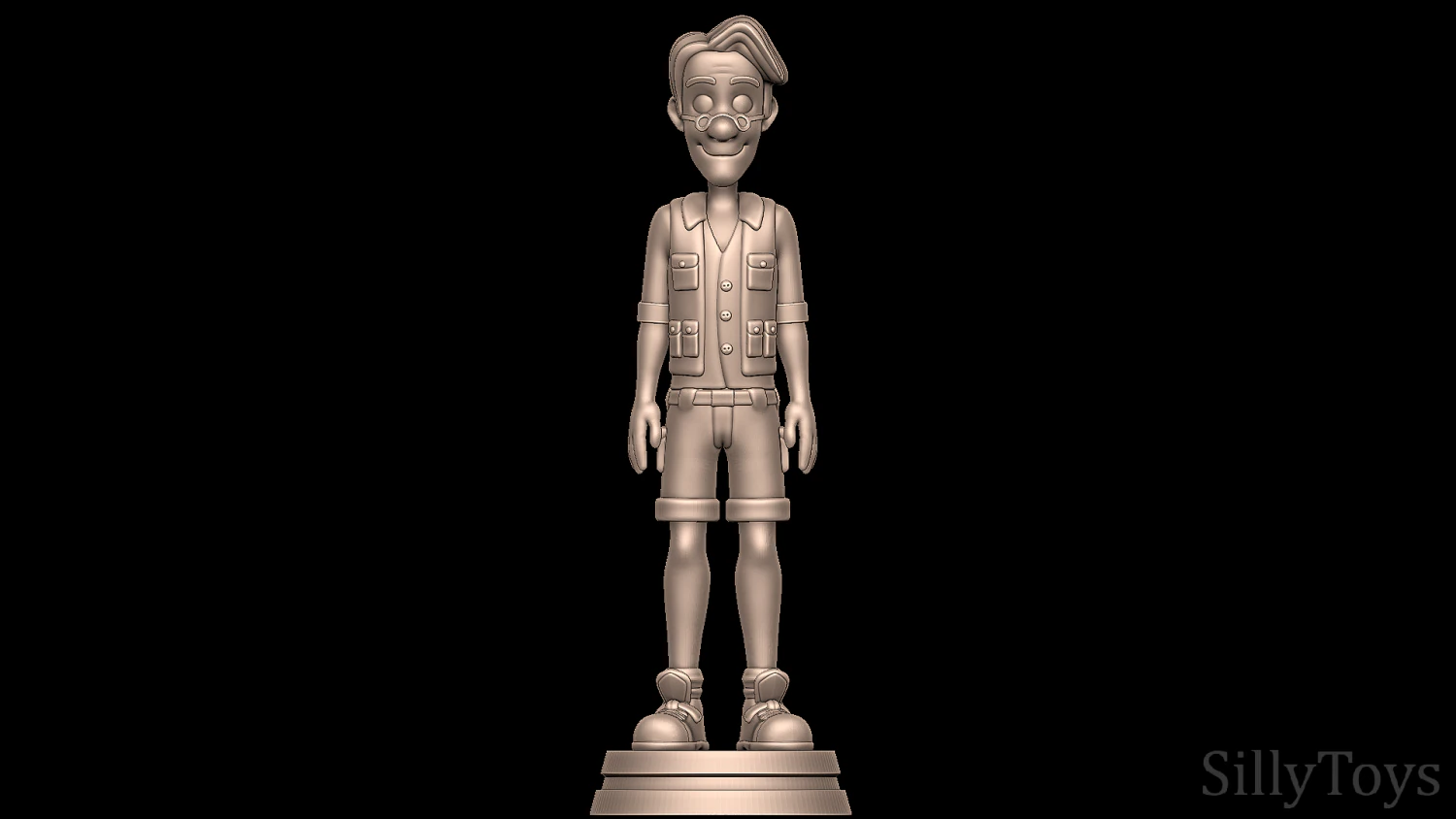 Professor Greenbloom - Dragon Rider 3D Print Model .c4d .max .obj .3ds .fbx .stl .blend