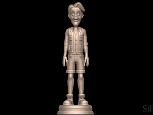 Professor Greenbloom - Cavaleiro de Drag&atilde;o Modelo de Impressão 3D