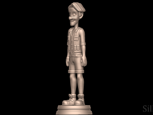 Professor Greenbloom - Dragon Rider 3D Baskı Modeli