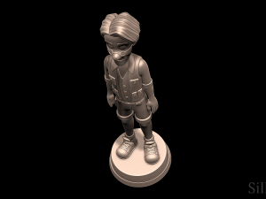 Professor Greenbloom - Dragon Rider 3D Baskı Modeli