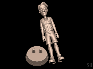 Professor Greenbloom - Dragon Rider 3D Baskı Modeli