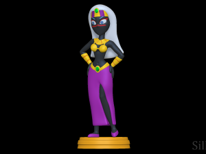 Queen Tyrahnee - Looney Tunes 3D Baskı Modeli