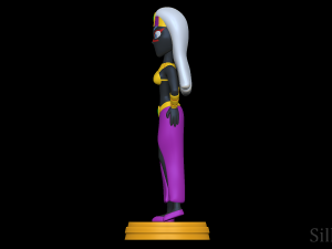 Queen Tyrahnee - Looney Tunes 3D Baskı Modeli