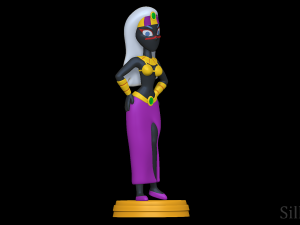 Queen Tyrahnee - Looney Tunes 3D Baskı Modeli