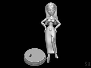 Queen Tyrahnee - Looney Tunes 3D Print Model