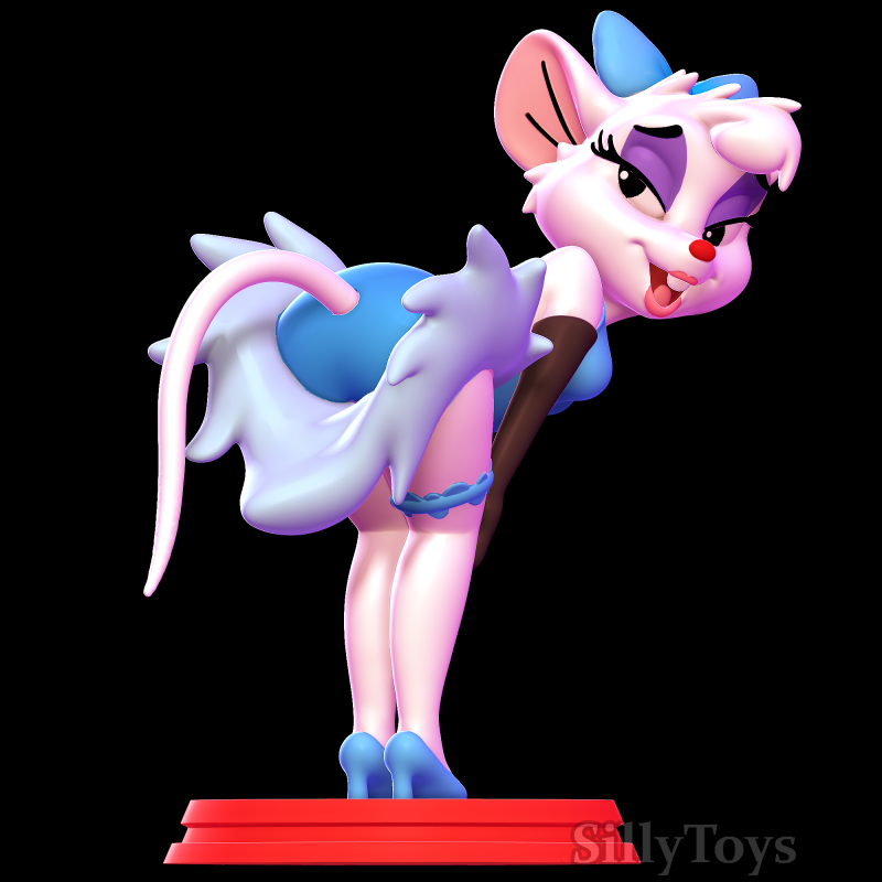 Miss Kitty Mouse - The Great Mouse Detective 3D-Druckmodell .c4d .max .obj .3ds .fbx .stl .blend 