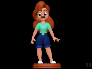 ロクサーヌ - 間抜けな映画 3Dプリントモデル