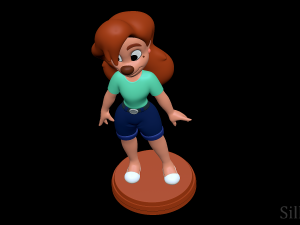 Roxxanne - A Goofy Movie Modelo de Impressão 3D