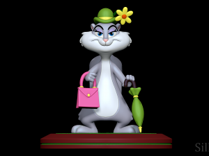 Slappy Squirrel - Animaniacs 3D Baskı Modeli