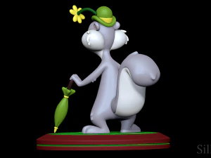 Slappy Squirrel - Animaniacs 3D Print Model