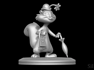 Slappy Squirrel - Animaniacs 3D Print Model
