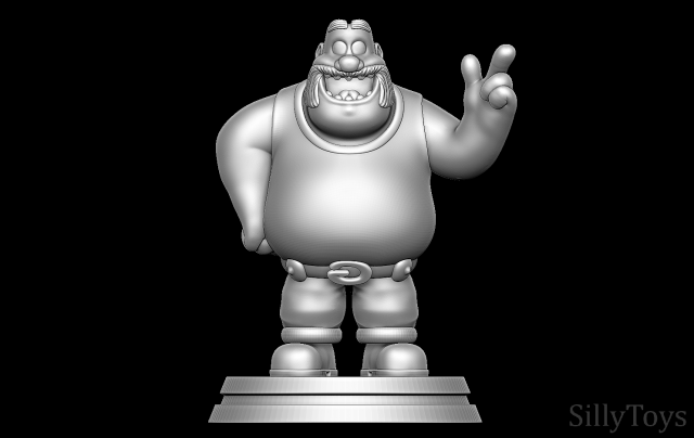 Gravelbeard - Dragon Rider 3D Принт Модель .c4d .max .obj .3ds .fbx .stl .blend 