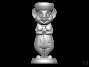 Miss Bianca - The Rescuers 3D-Druckmodell