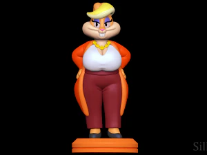 Patricia Bunny - Le spectacle des Looney Tunes Modèles 3D en vedette