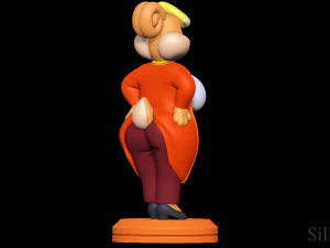 Patricia Bunny - Le spectacle des Looney Tunes Modèles 3D en vedette
