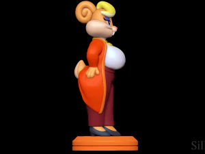 Patricia Bunny - Le spectacle des Looney Tunes Modèles 3D en vedette